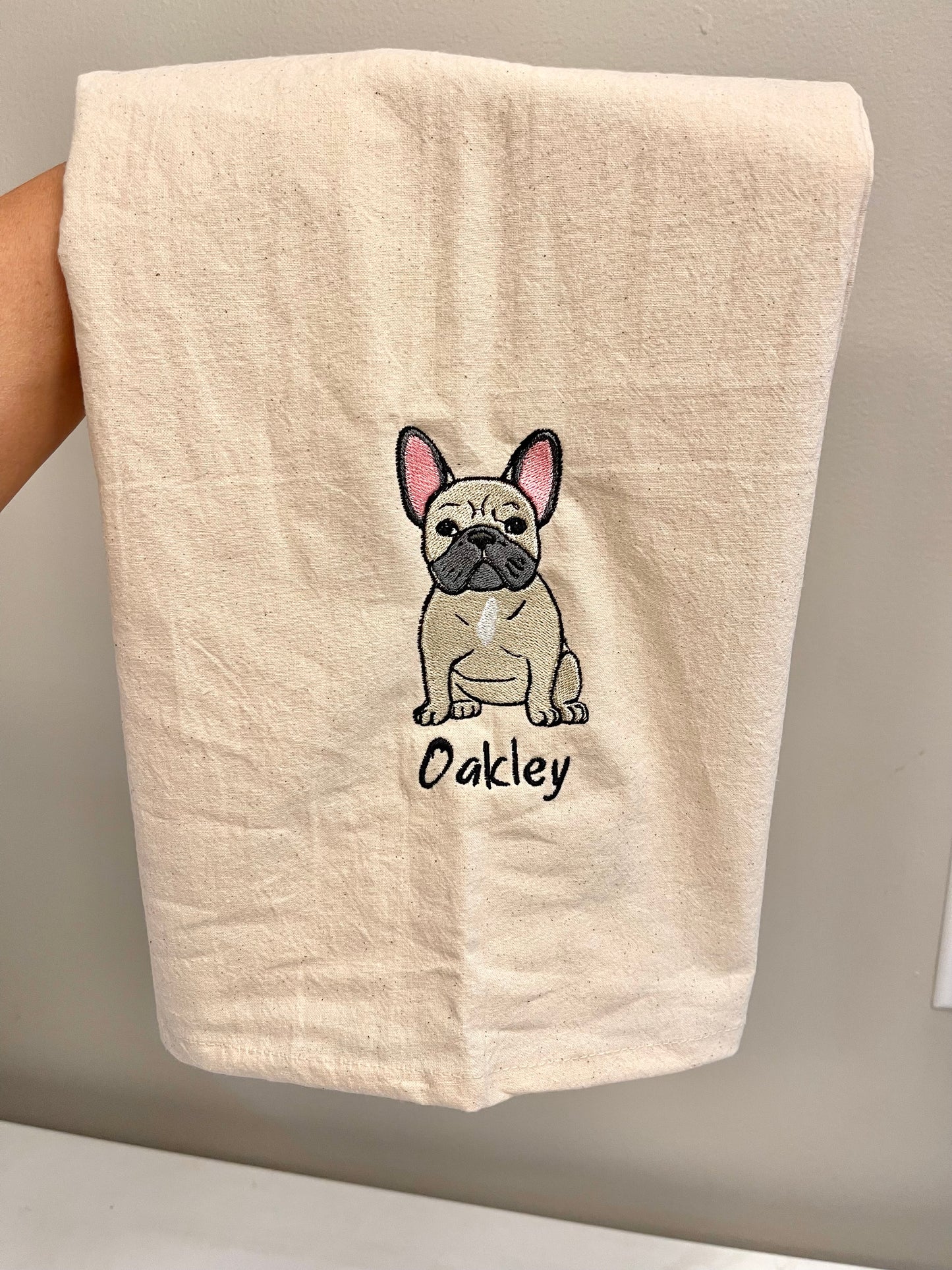 Kitchen Tea towel - Personalize your pup 🐶