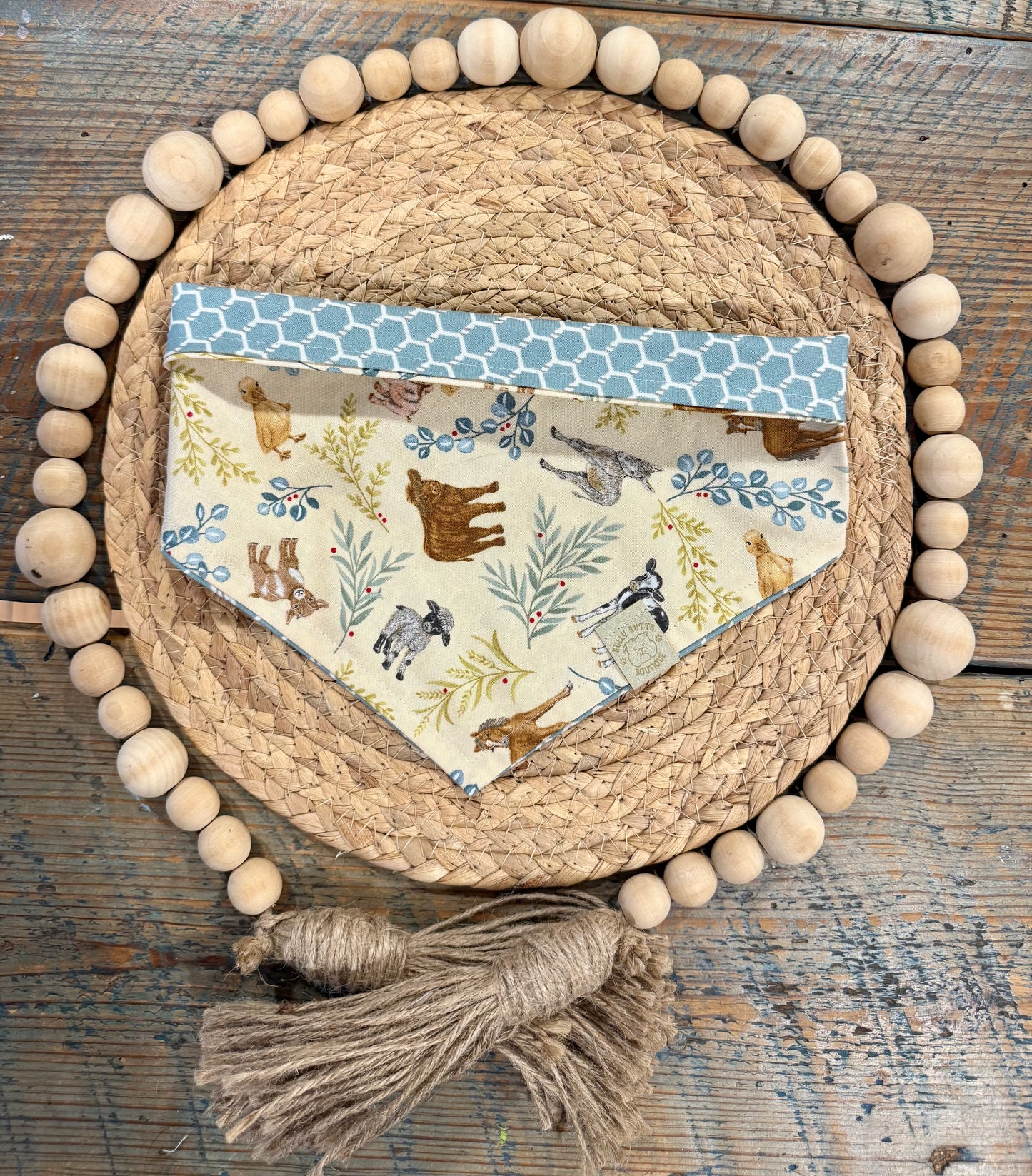 Dog Bandana - Happy Farm