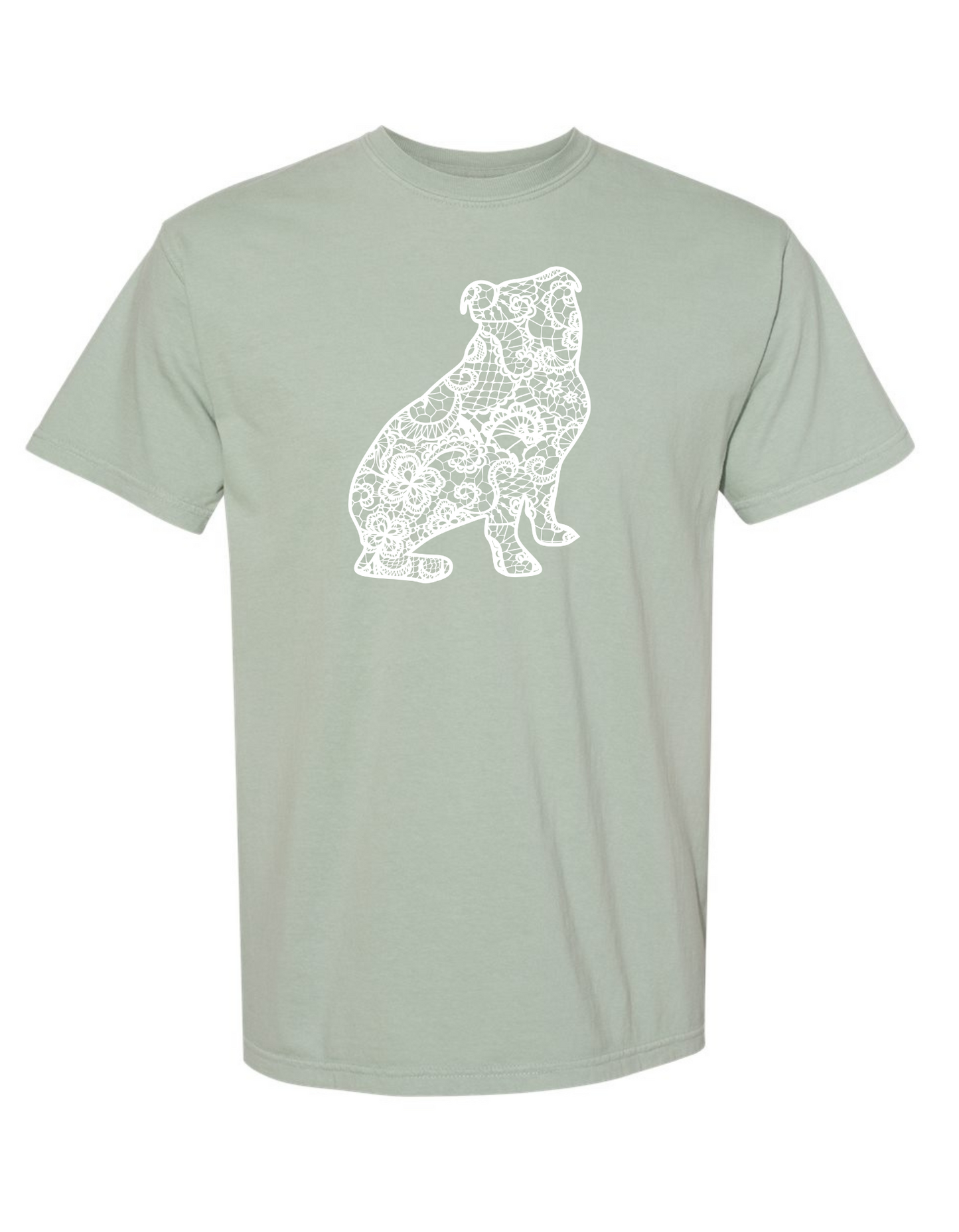 Lace (Sitting) Bulldog T-Shirt