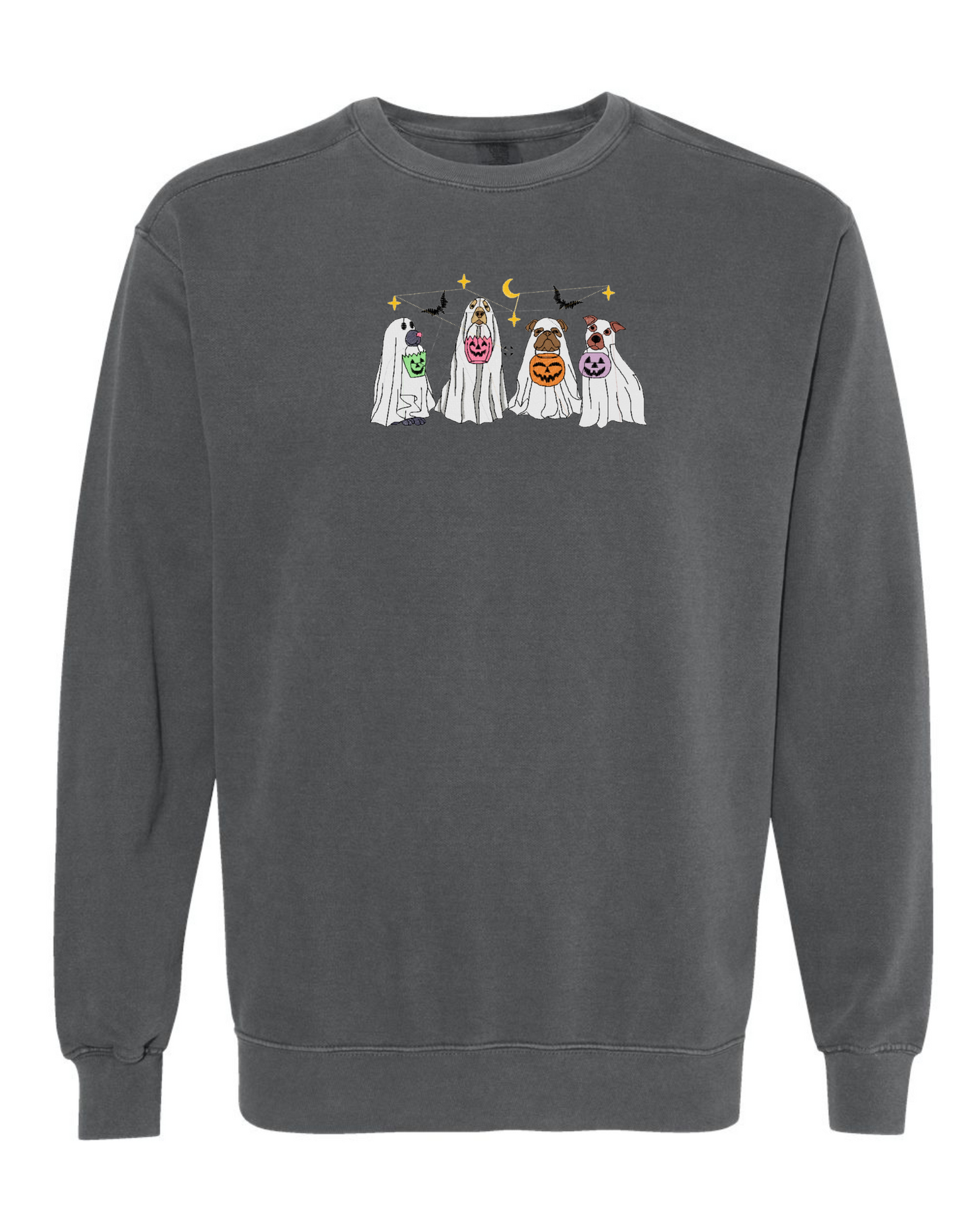GLOW IN THE DARK - Ghost Dogs Embroidered (Sweatshirt) Multi Color