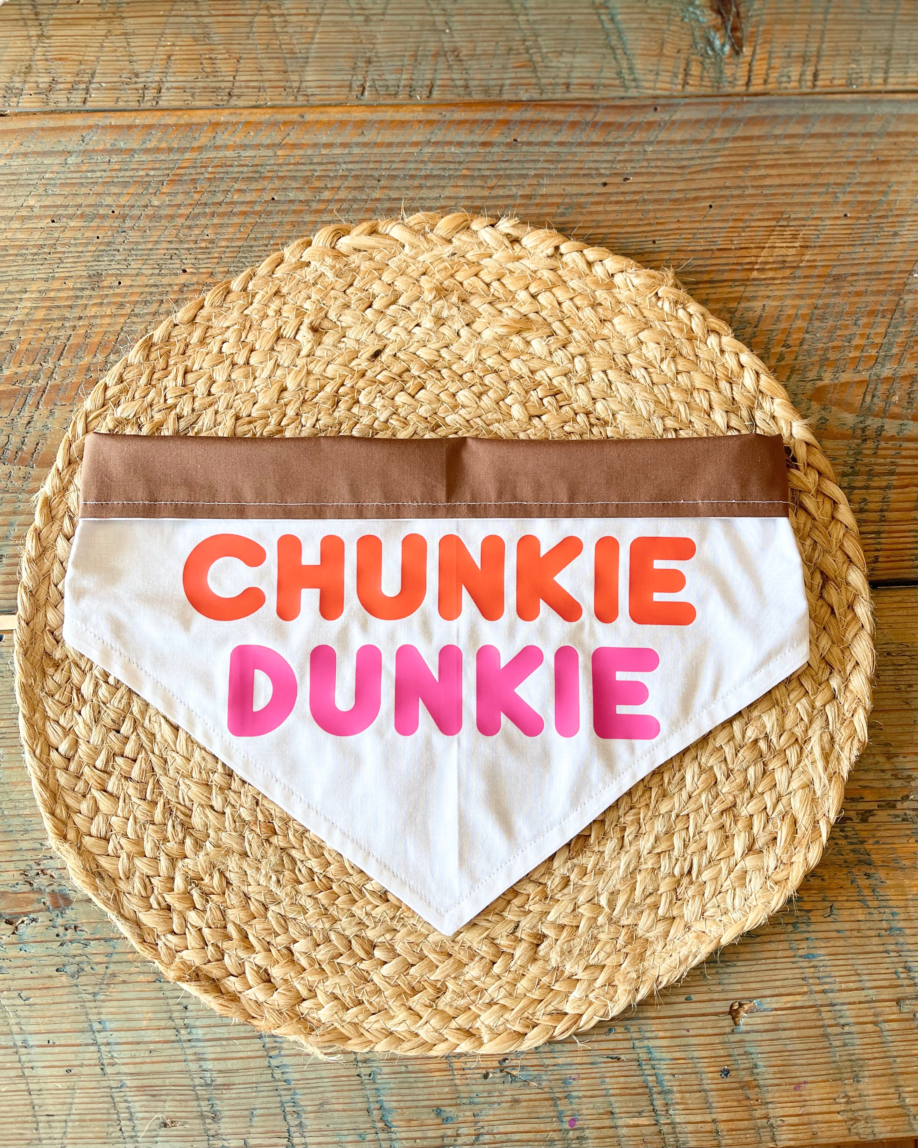 Dunkin donuts 2024 dog bandana