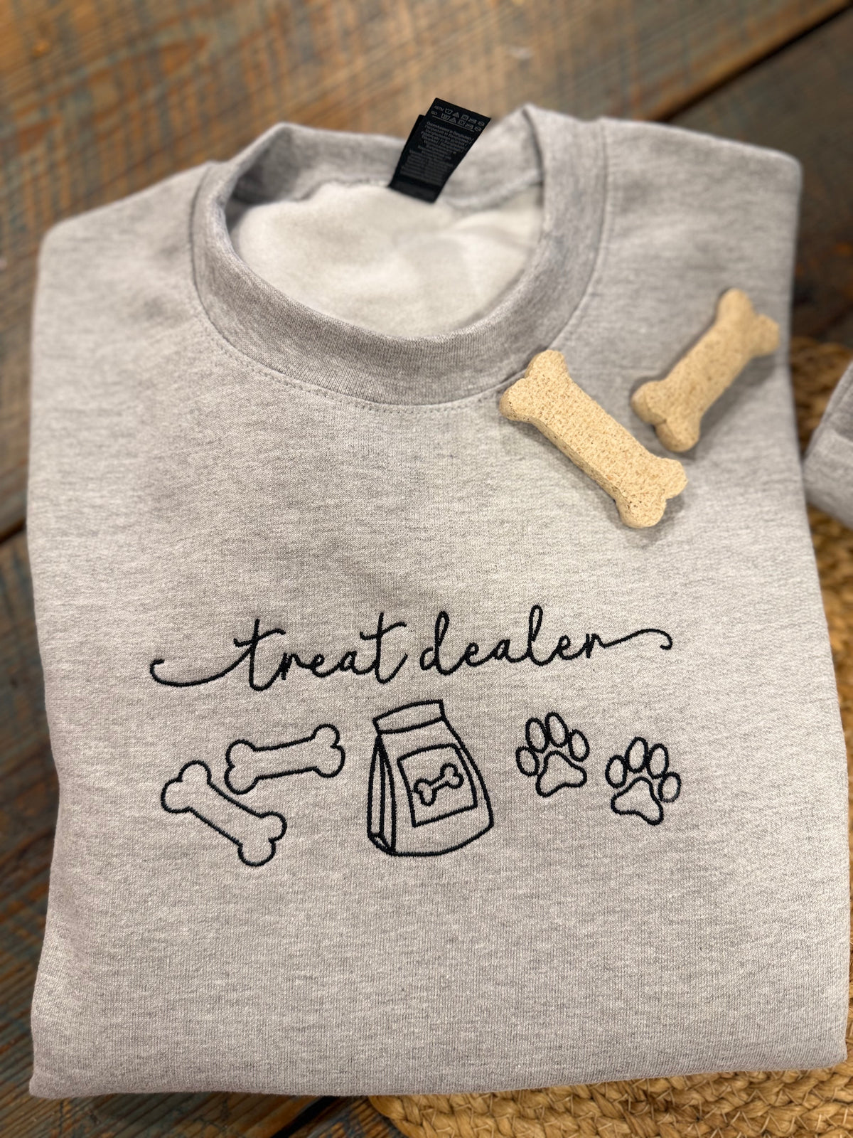 Treat Dealer Embroidered (Crewneck)