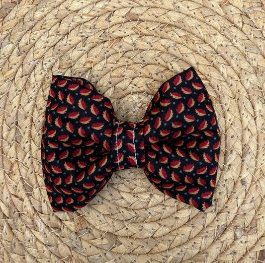 Bowtie - Fall Mini Leaves