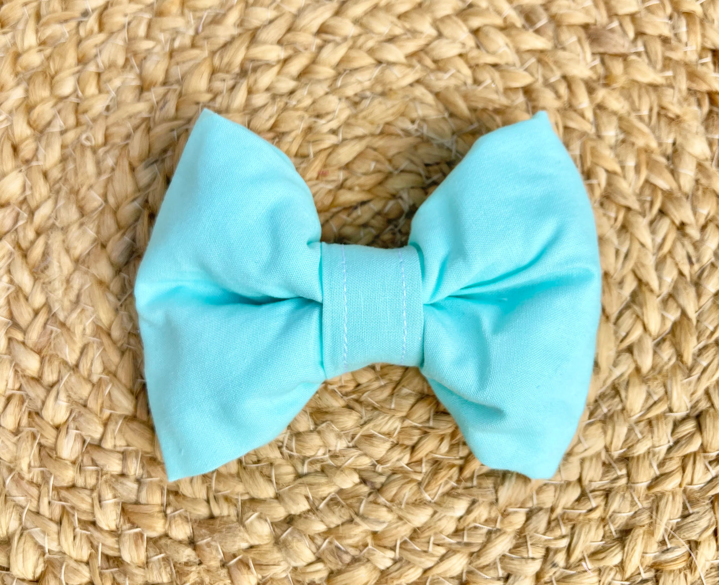 Dog Collar Bowtie - Key West Blue