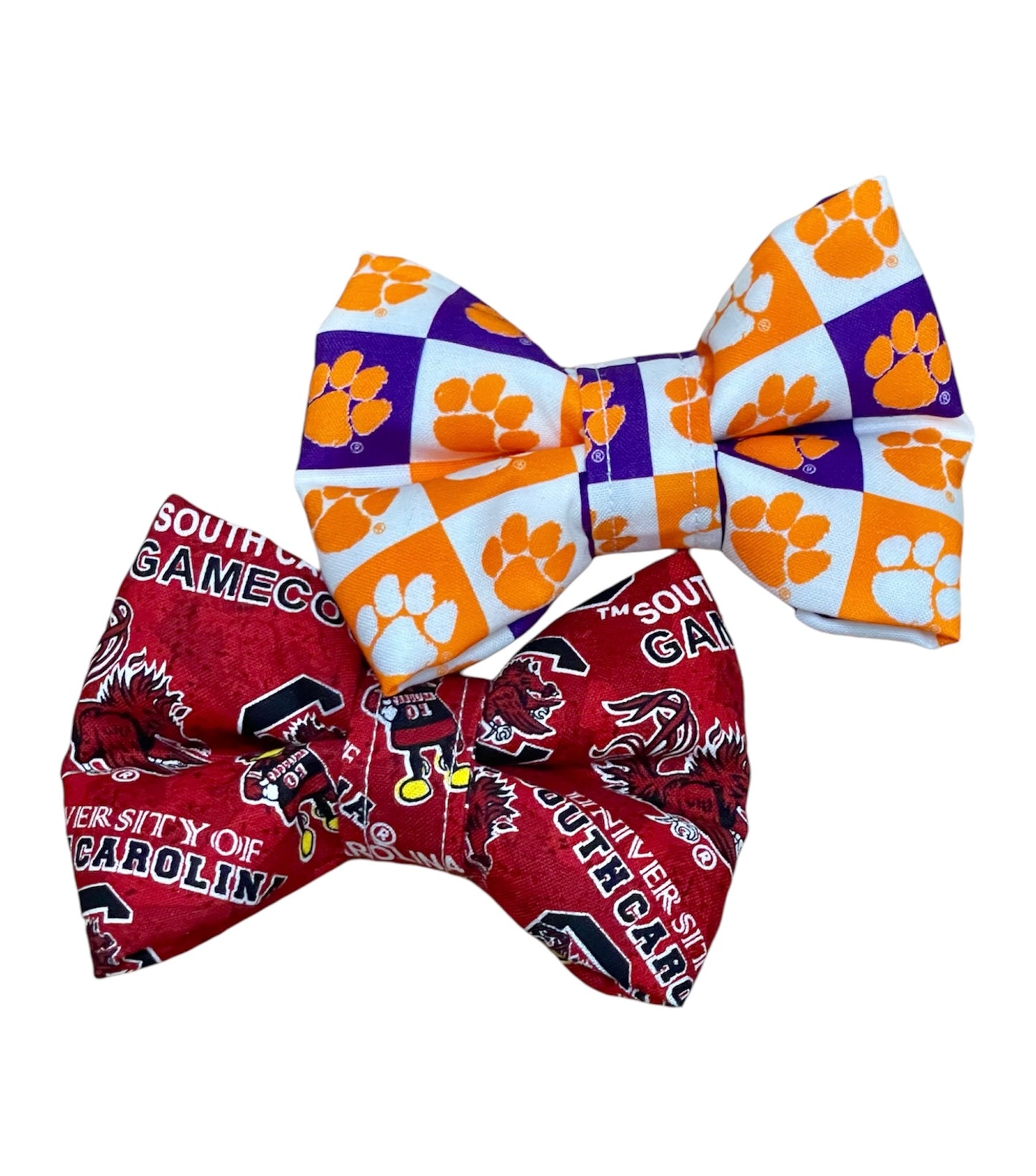 Dog Collar Bowtie -  CLEMSON TIGERS