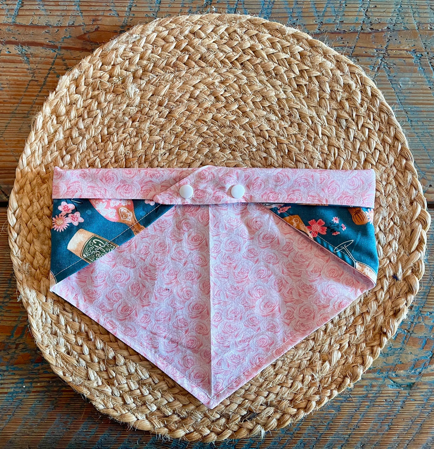 Dog Bandana - Rose’ kind of day