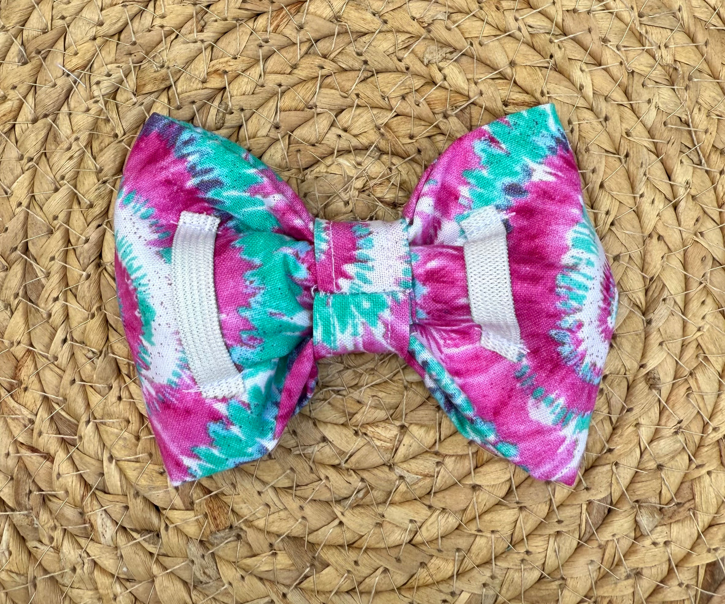 Bowtie - Pink/Blue Tie Dye
