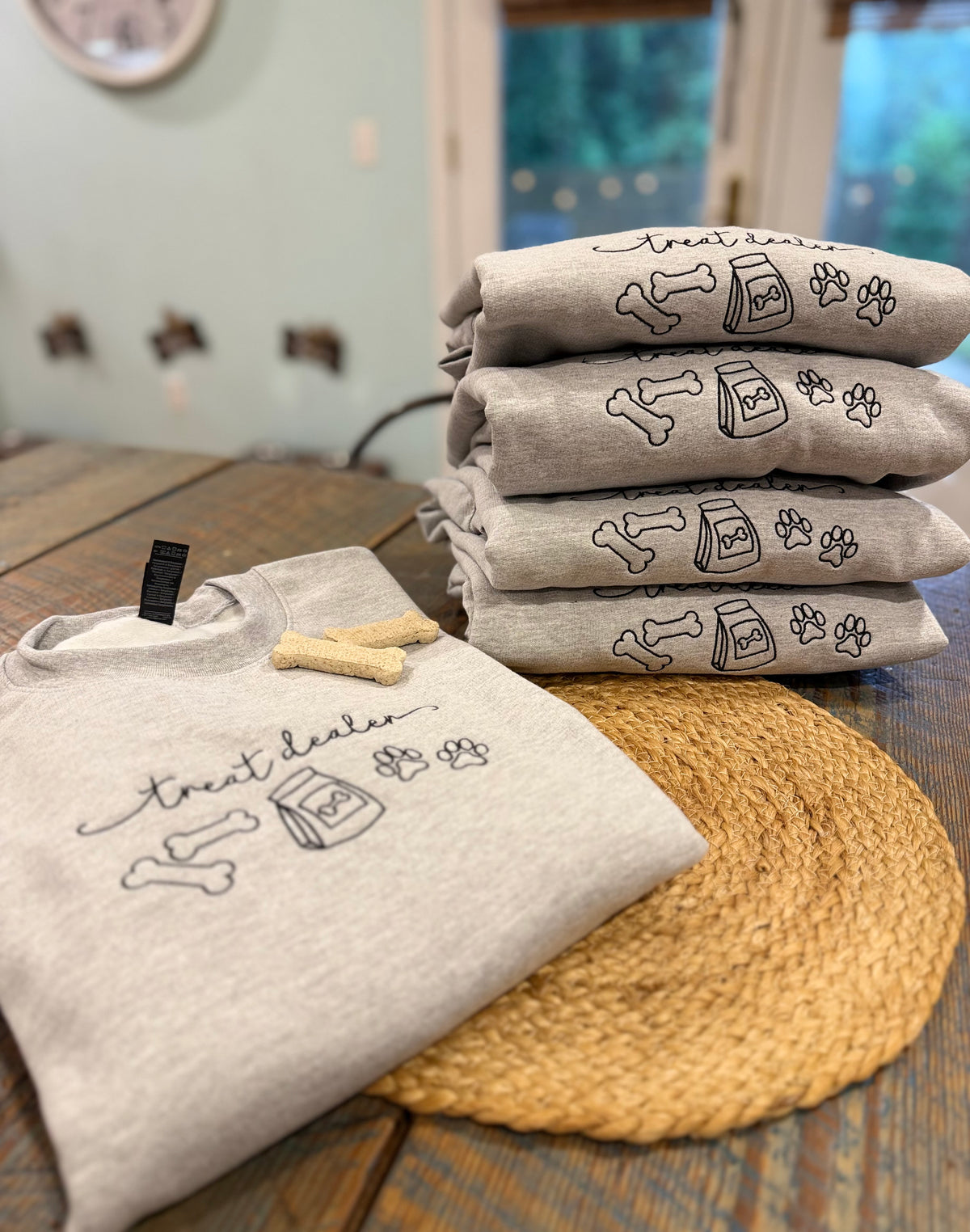 Treat Dealer Embroidered (Crewneck)