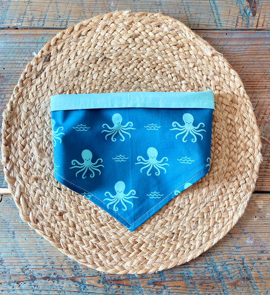 Dog Bandana - Smiling Octopuses