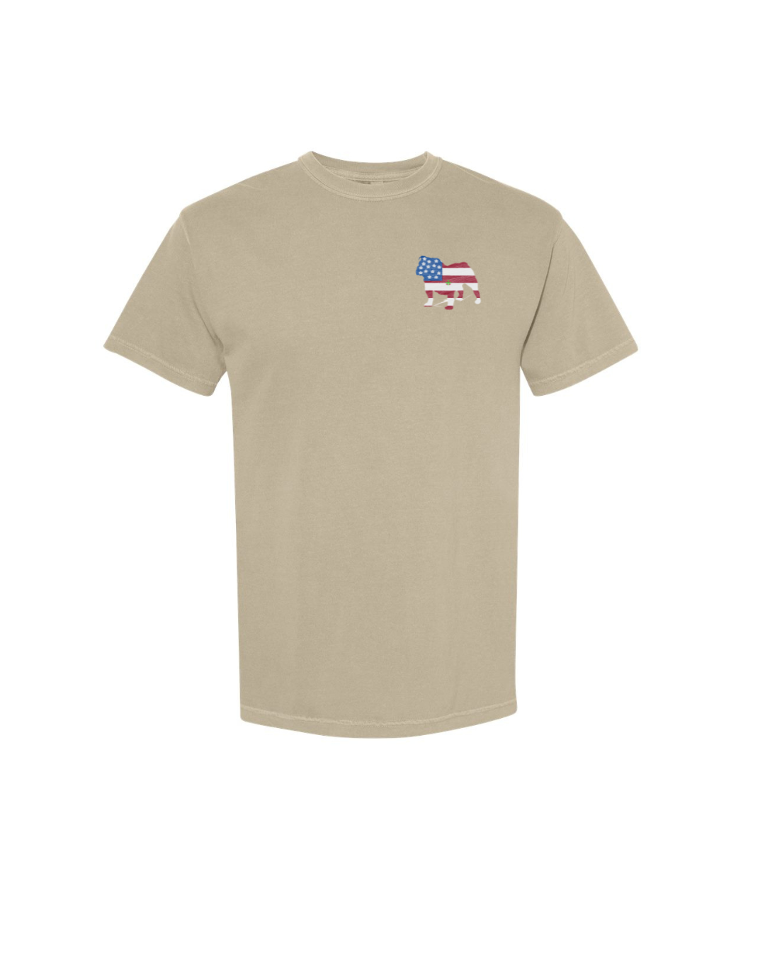 English Bulldog Logo Embroidered T-Shirt/Sweatshirt