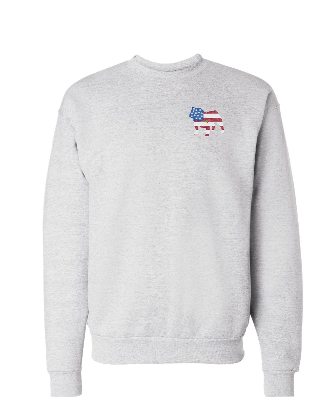 English Bulldog Logo Embroidered T-Shirt/Sweatshirt