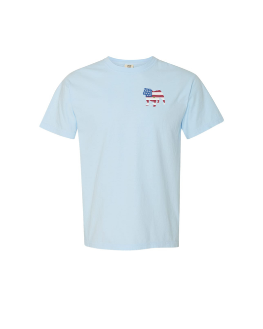 English Bulldog Logo Embroidered T-Shirt/Sweatshirt