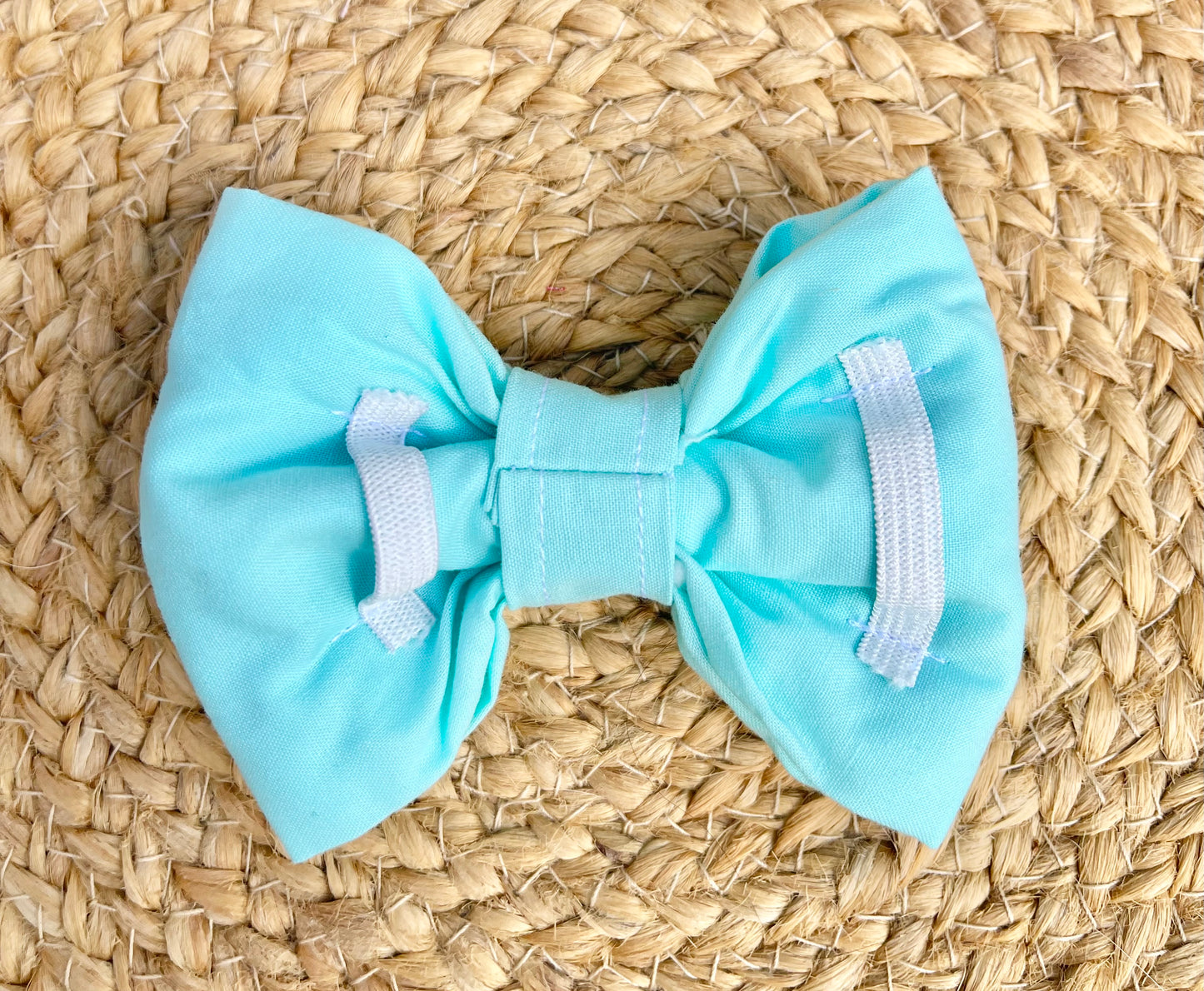 Dog Collar Bowtie - Key West Blue