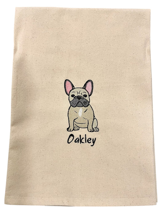 Kitchen Tea towel - Personalize your pup 🐶