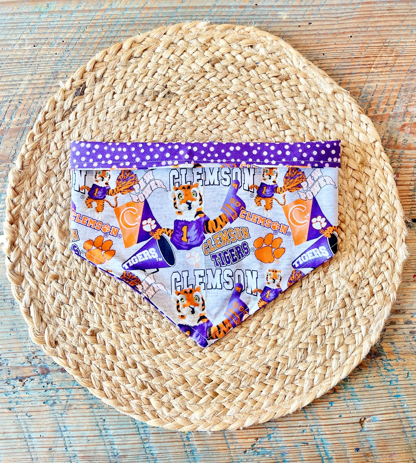 Dog Bandana - Clemson Tigers Mascot