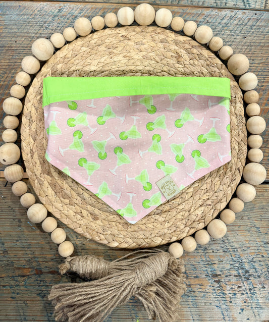 Dog Bandana - Margarita (pink)