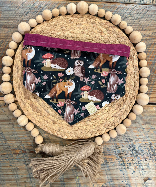 Dog Bandana - Woodland friends