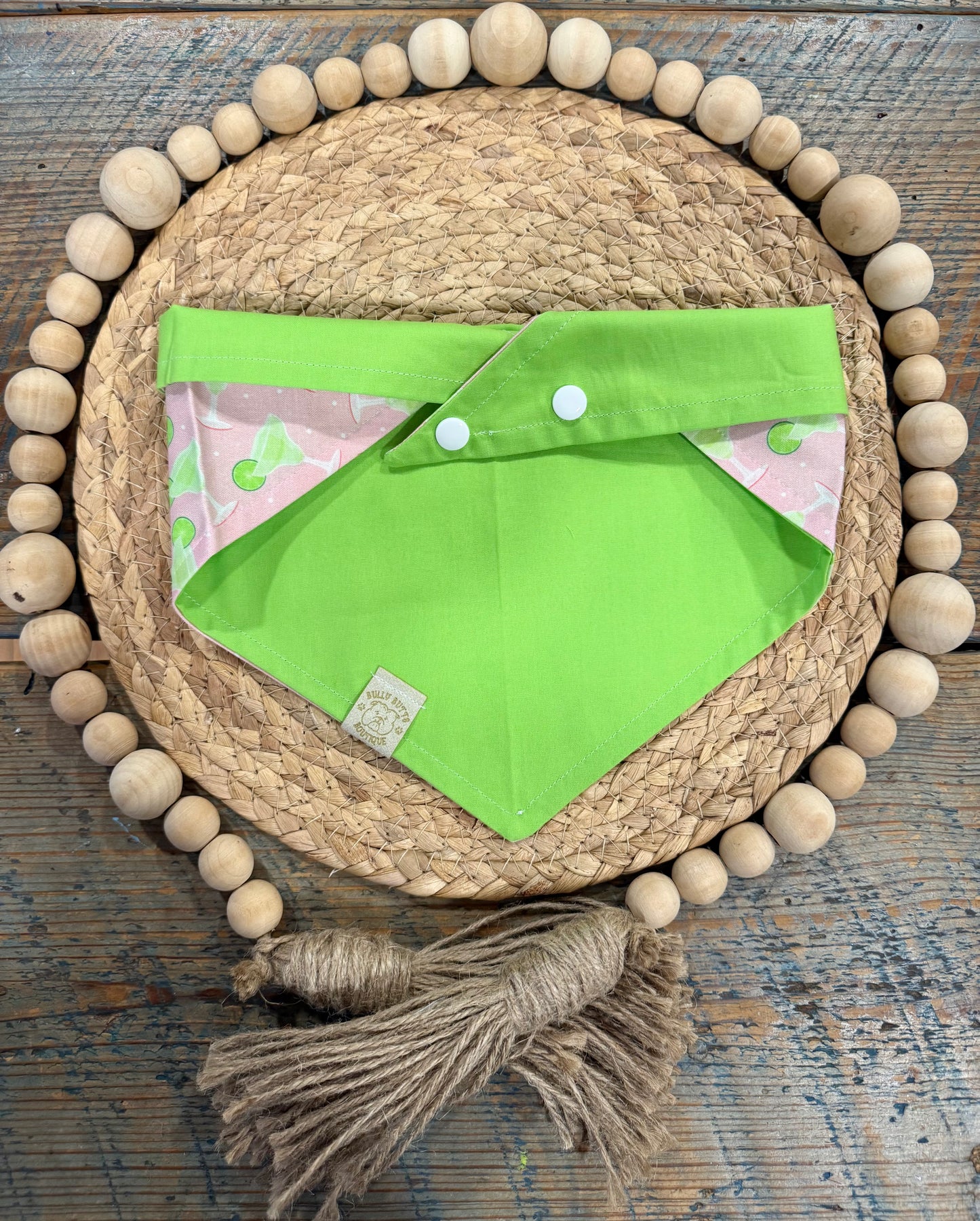 Dog Bandana - Margarita (pink)