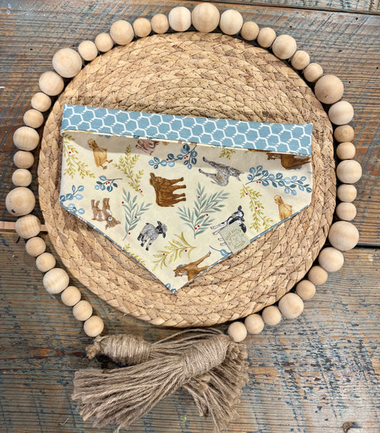 Dog Bandana - Happy Farm