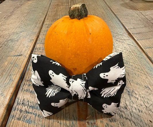 Bowtie - Glow in the dark Ghost/black