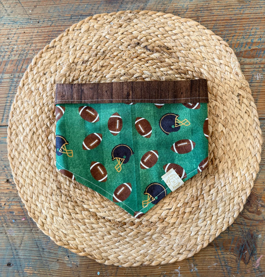 Dog Bandana - Football & Helmets