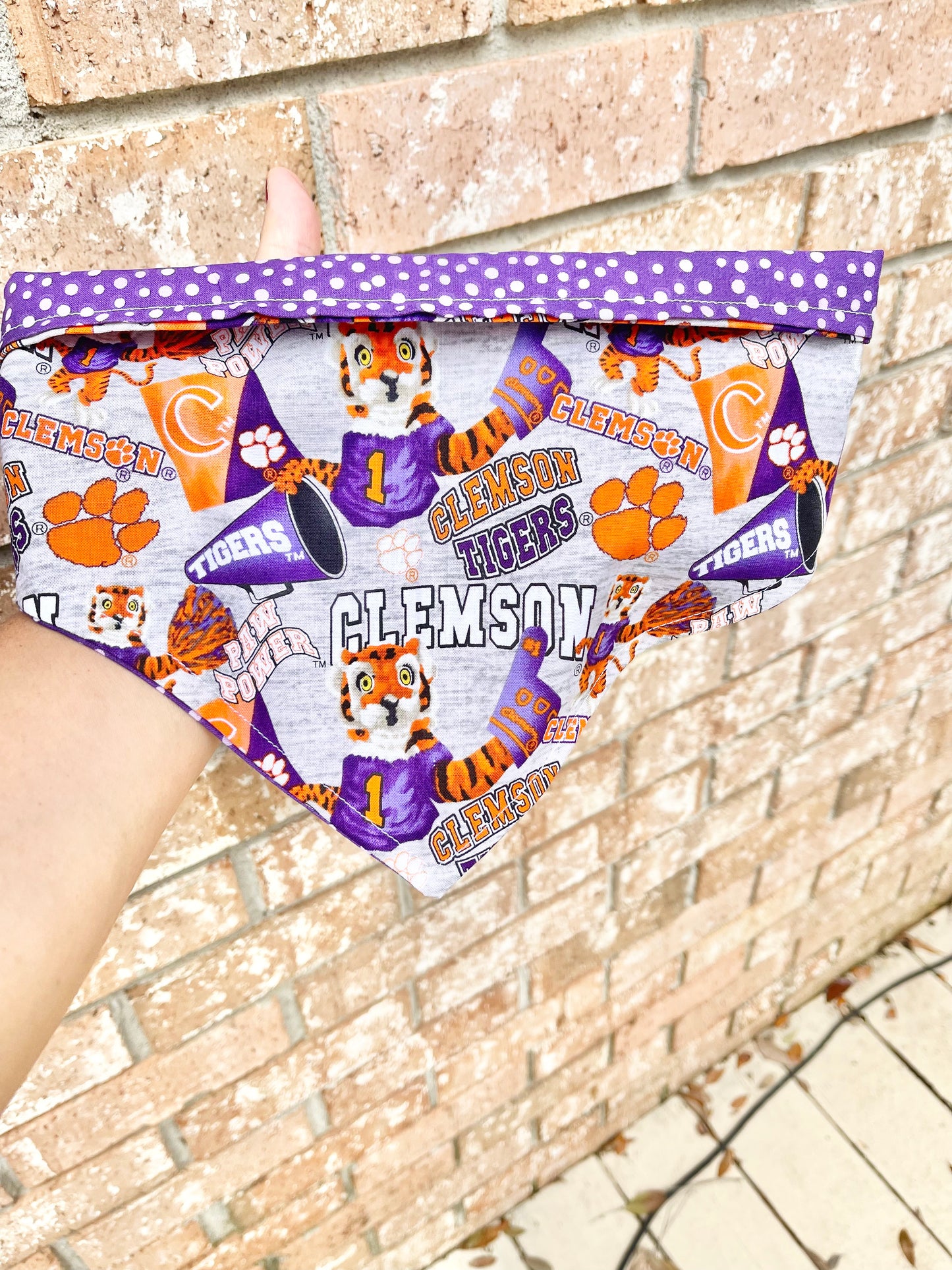 Dog Bandana - Clemson Tigers Mascot