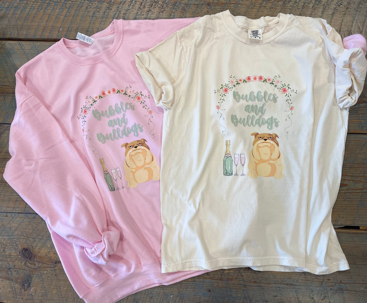 Bubbles & Bulldogs Crewneck