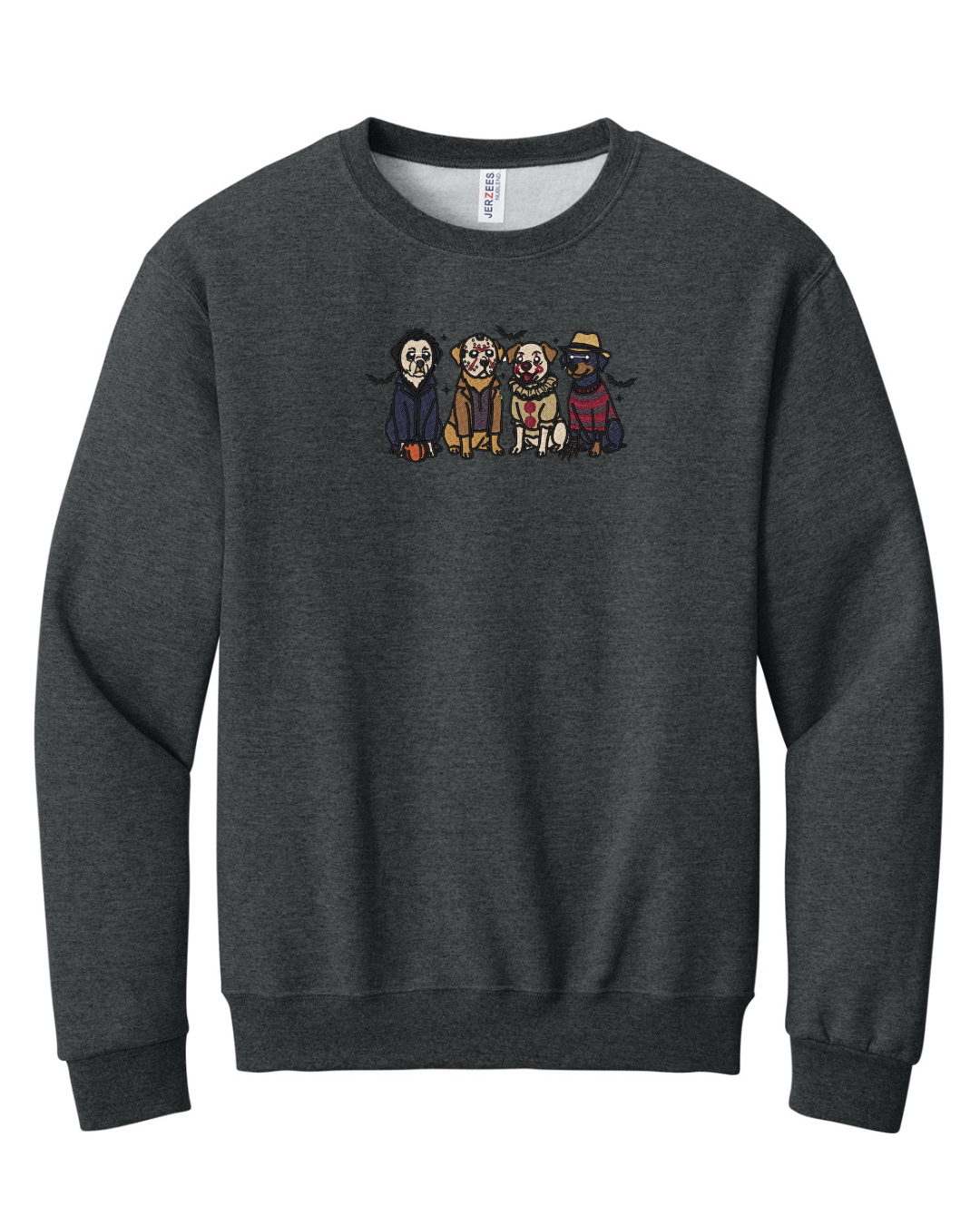 Horror Movie Dogs GLOWING EYES Embroidered Sweatshirt (LIMITED)