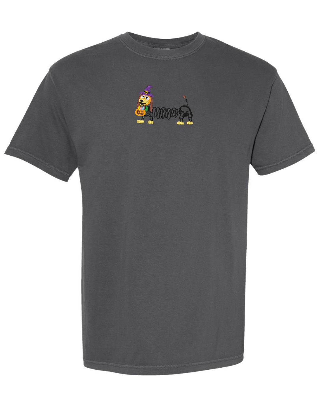 Spooky Slinky Embroidered T-Shirt