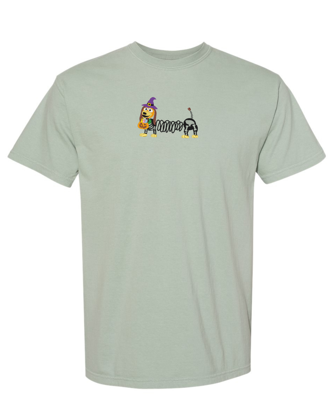 Spooky Slinky Embroidered T-Shirt