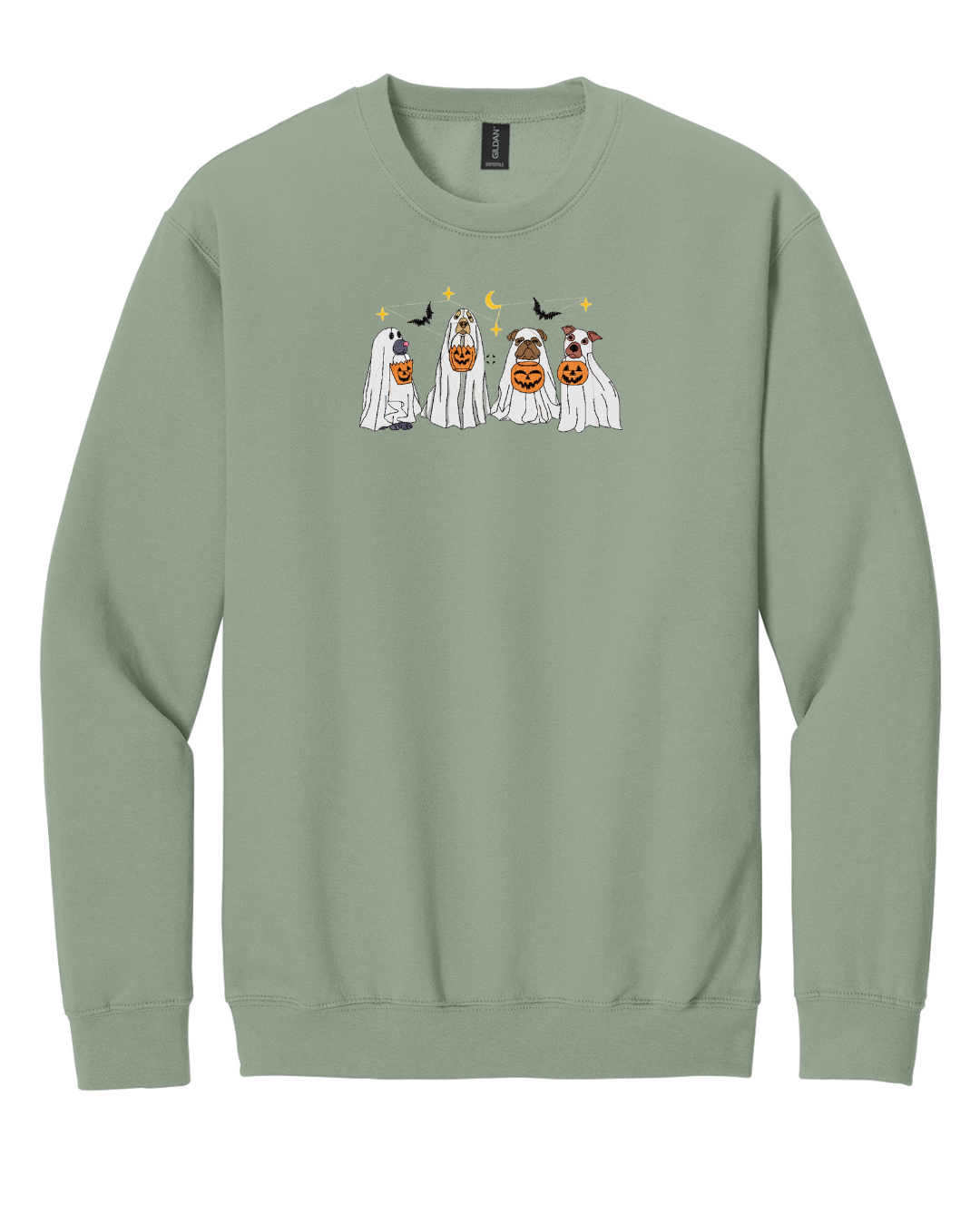 Ghost Dogs GLOW IN THE DARK Embroidered (Sweatshirt)