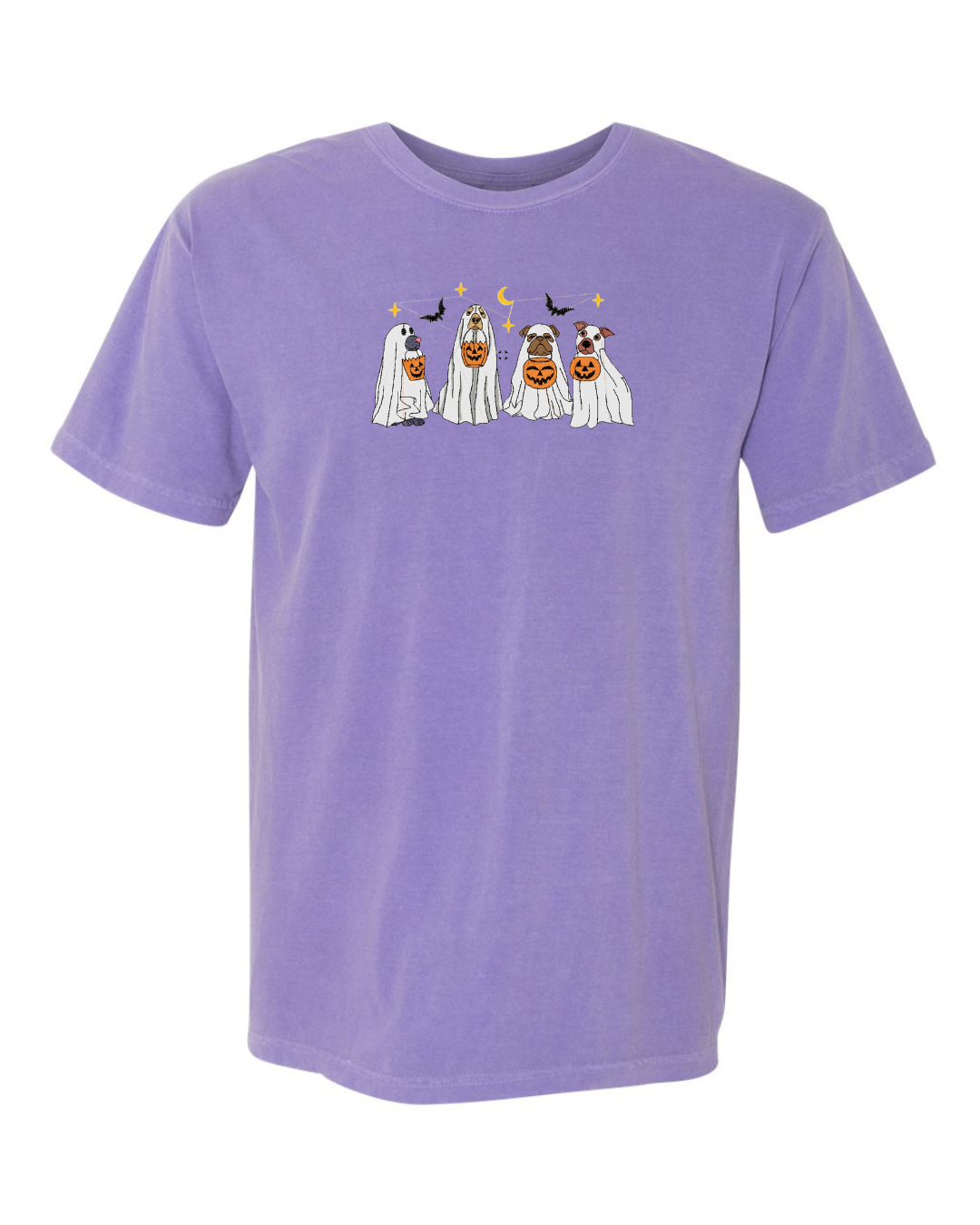 Ghost Dogs GLOW IN THE DARK Embroidered T Shirt