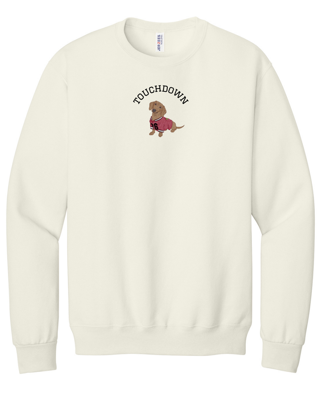Football Mascot  Embroidered (Crewneck)