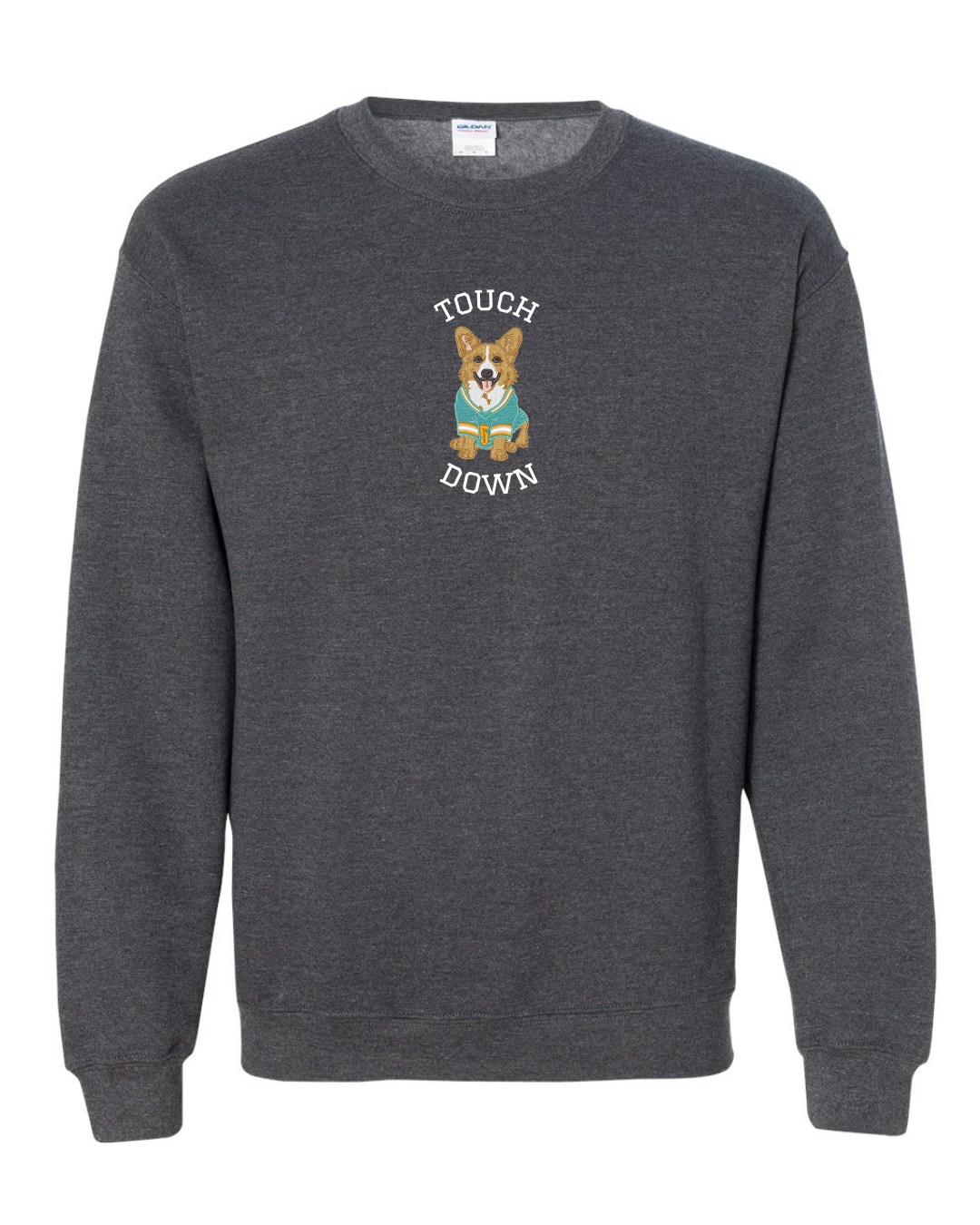 Football Mascot  Embroidered (Crewneck)