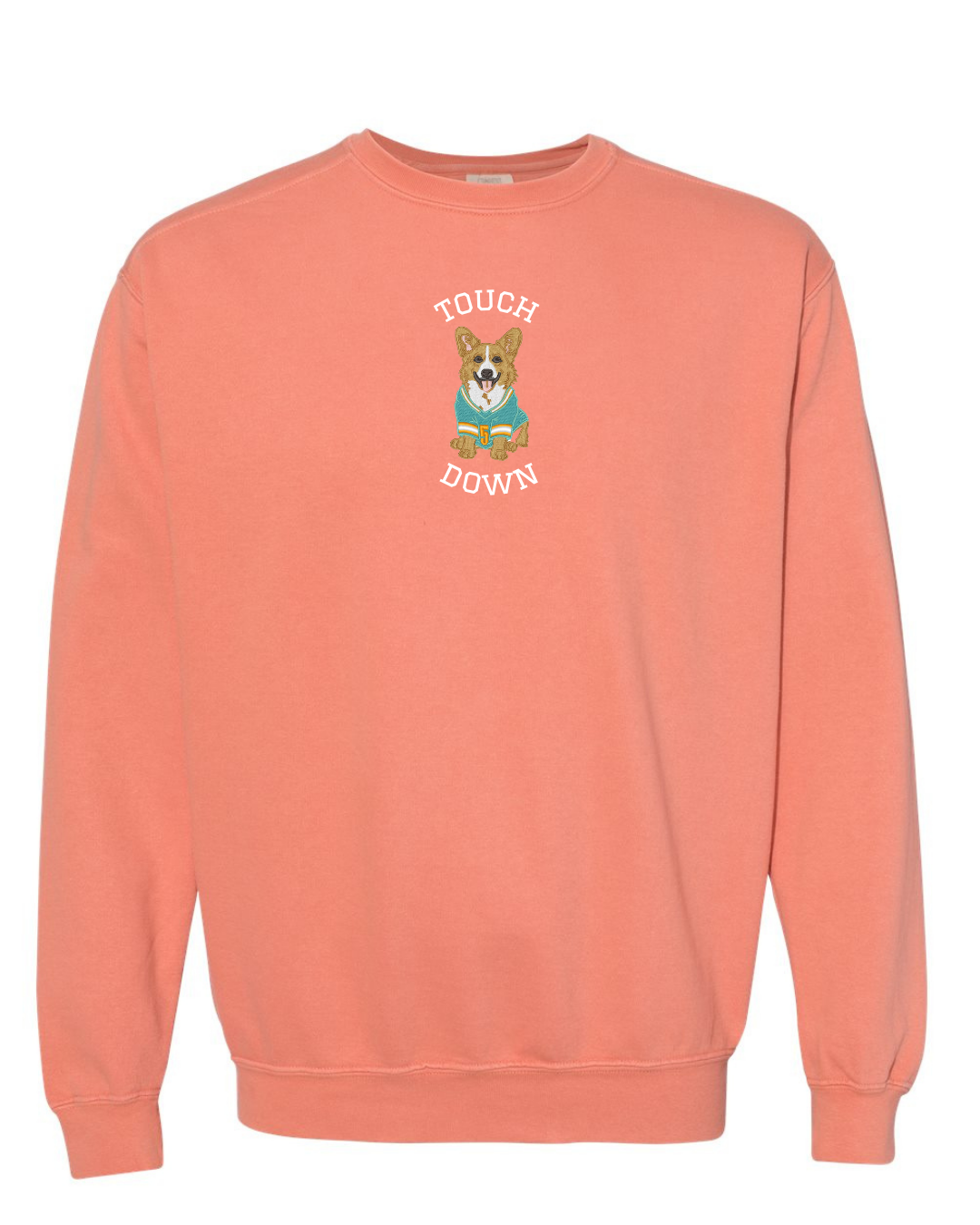 Football Mascot  Embroidered (Crewneck)