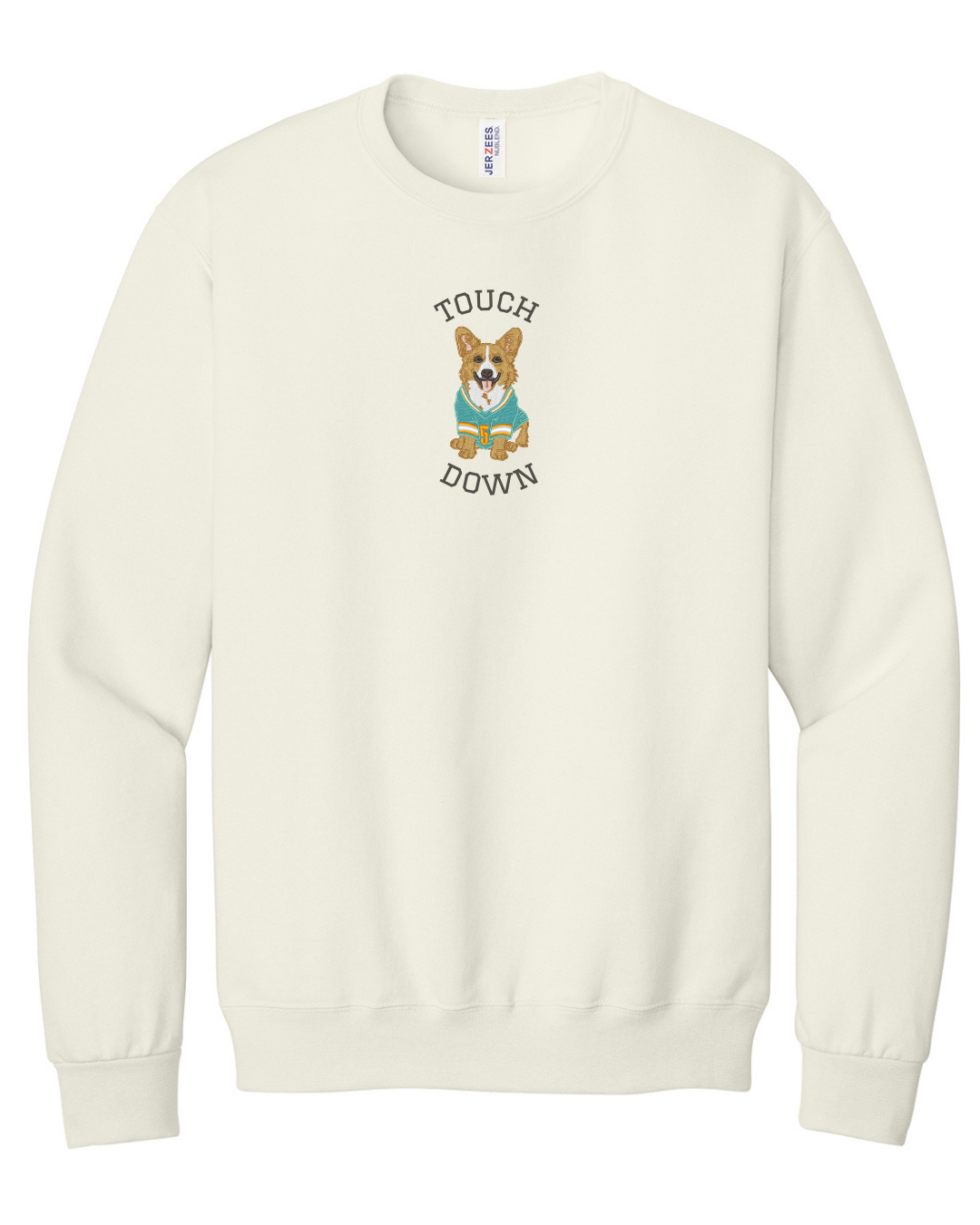 Football Mascot  Embroidered (Crewneck)