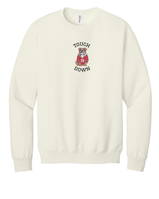 Football Mascot  Embroidered (Crewneck)
