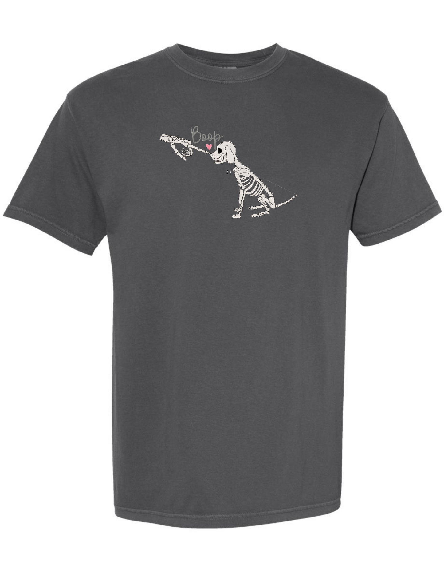 BOOP GLOW IN THE DARK Skeleton Embroidered (SHORT SLEEVE)