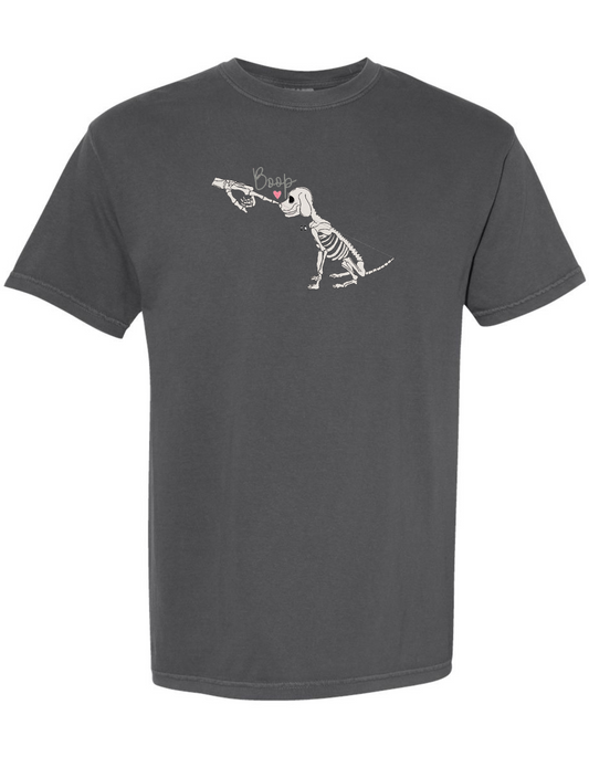BOOP GLOW IN THE DARK Skeleton Embroidered (SHORT SLEEVE)