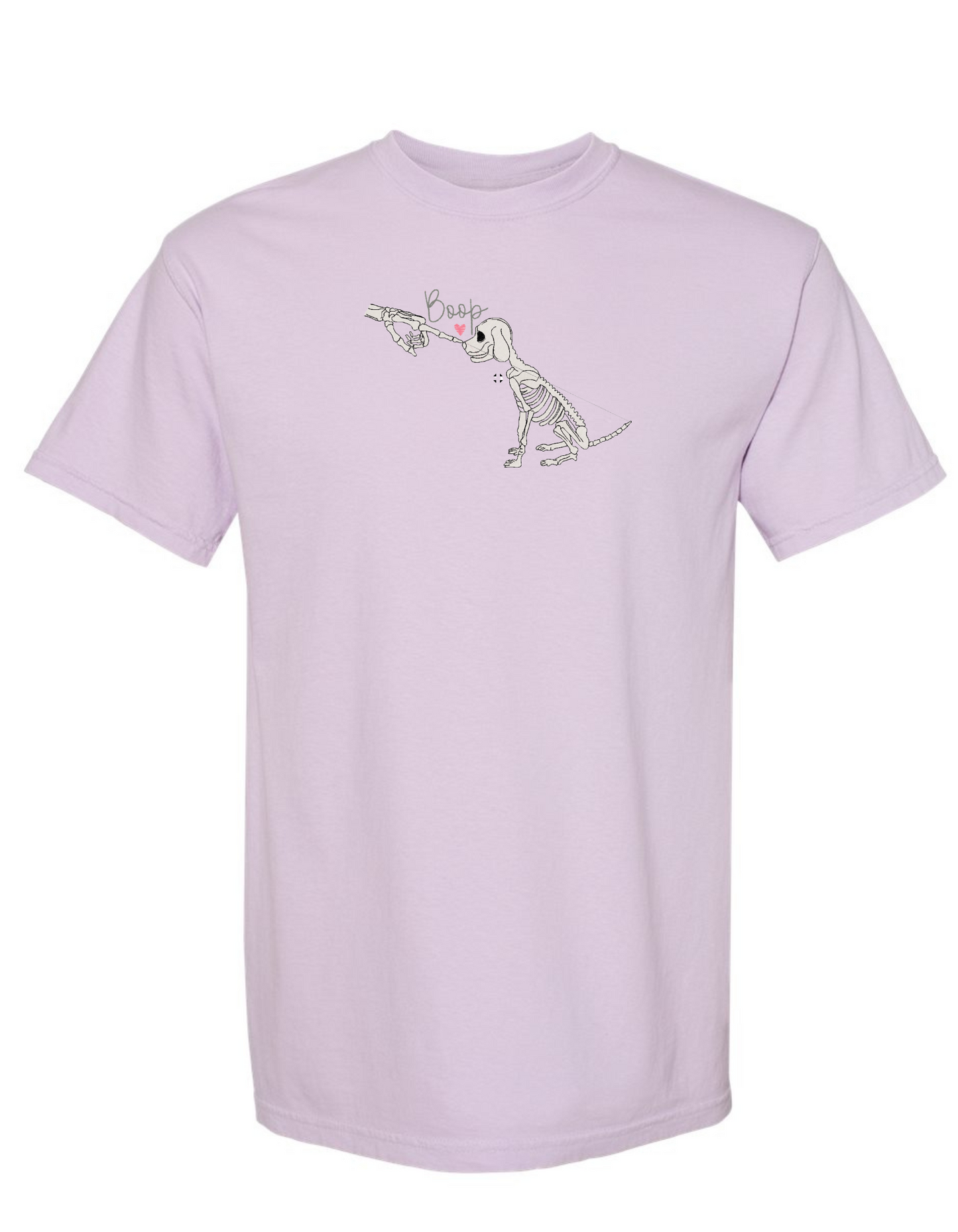 BOOP GLOW IN THE DARK Skeleton Embroidered (SHORT SLEEVE)