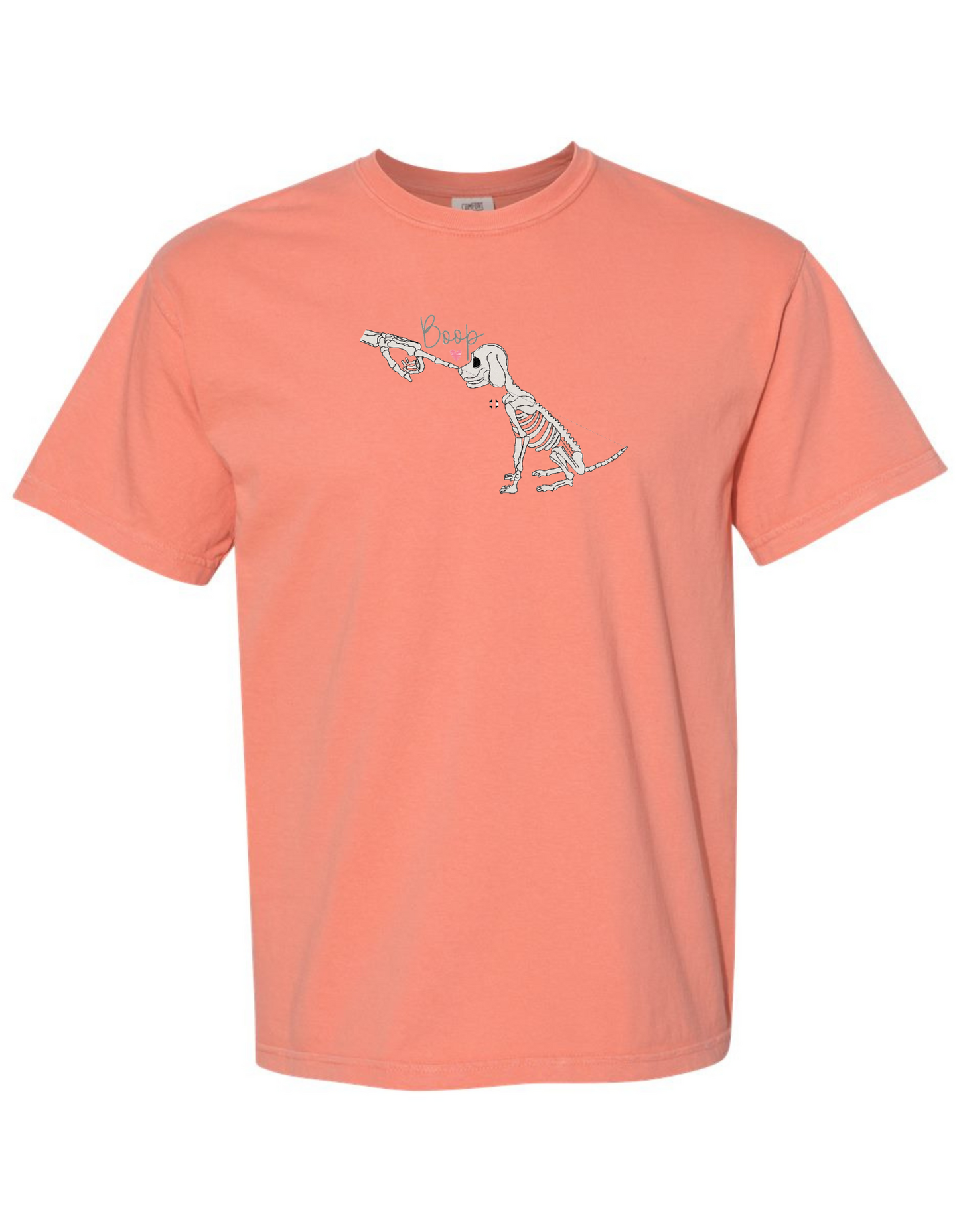 BOOP GLOW IN THE DARK Skeleton Embroidered (SHORT SLEEVE)