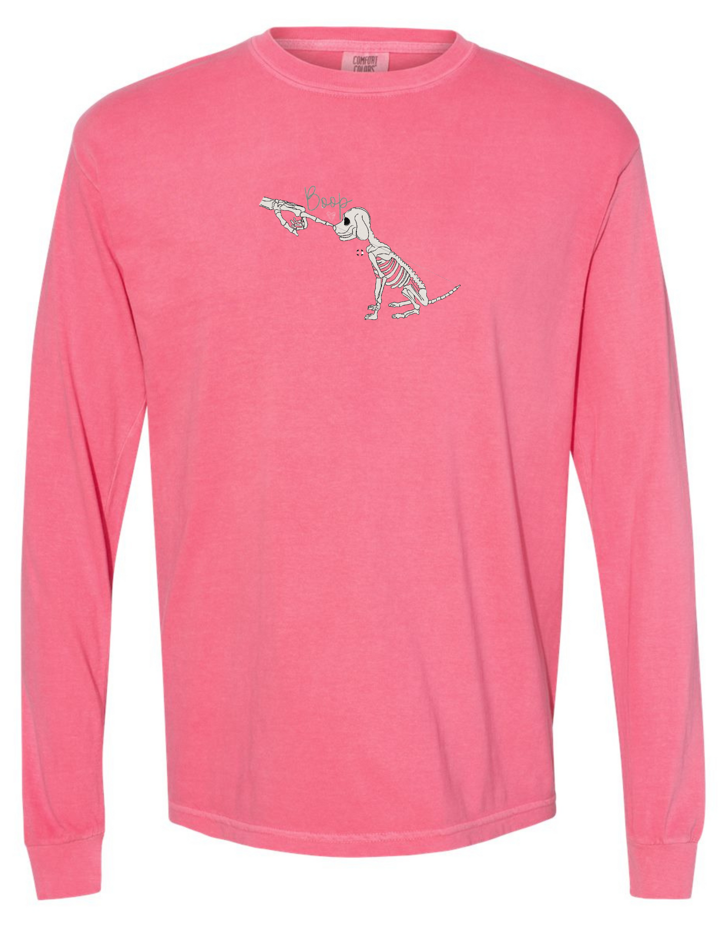 BOOP GLOW IN THE DARK Skeleton embroidered (LONG SLEEVE)