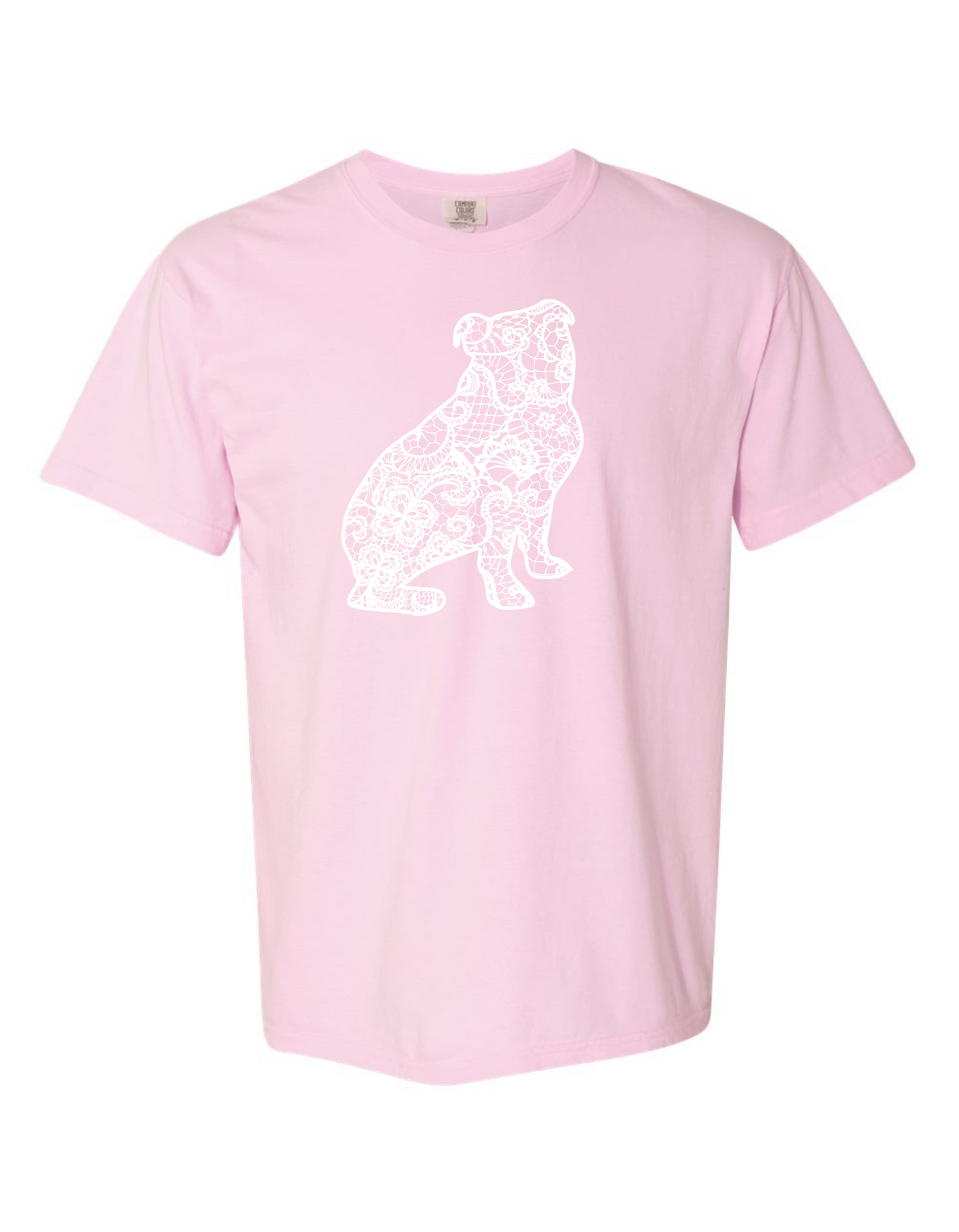 Lace (Sitting) Bulldog T-Shirt