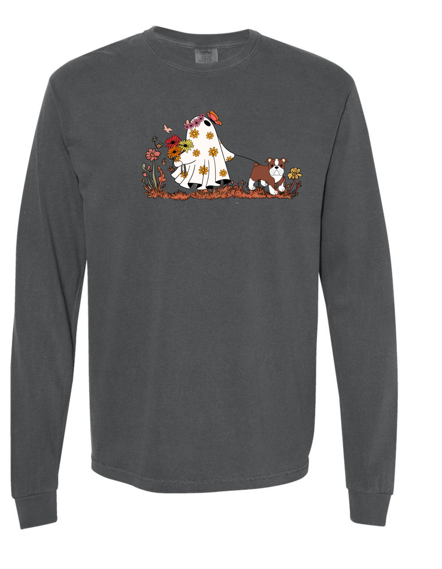 Pretty Ghost Walking Bulldog (LONG SLEEVE)