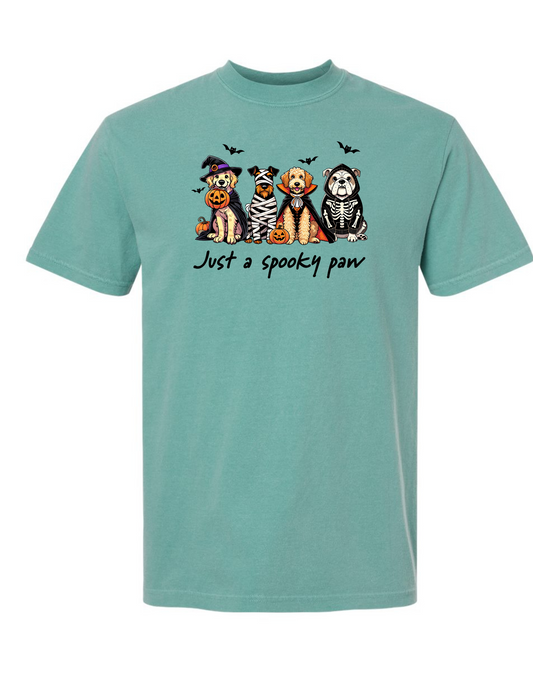 A SPOOKY PAW T-SHIRT SHORT SLEEVE