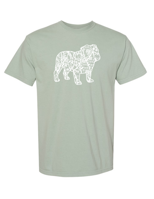 Lace (Standing) Bulldog T-Shirt