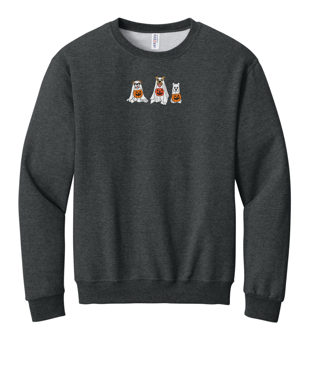 Ghost Dog Buddies GLOW IN THE DARK Embroidered Sweatshirt