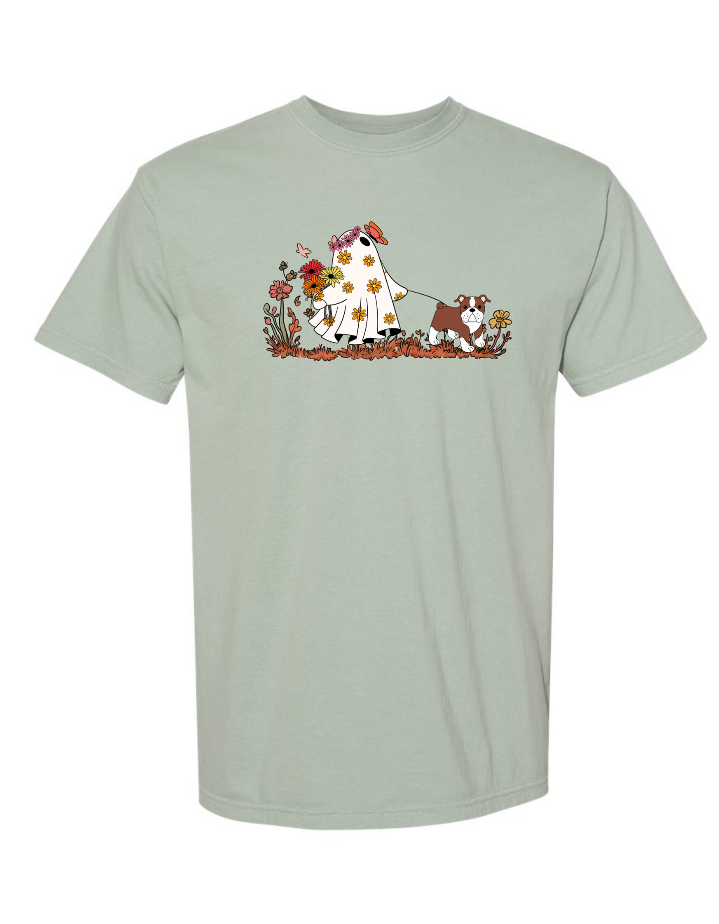 Pretty Ghost Walking Bulldog (SHORT SLEEVE)