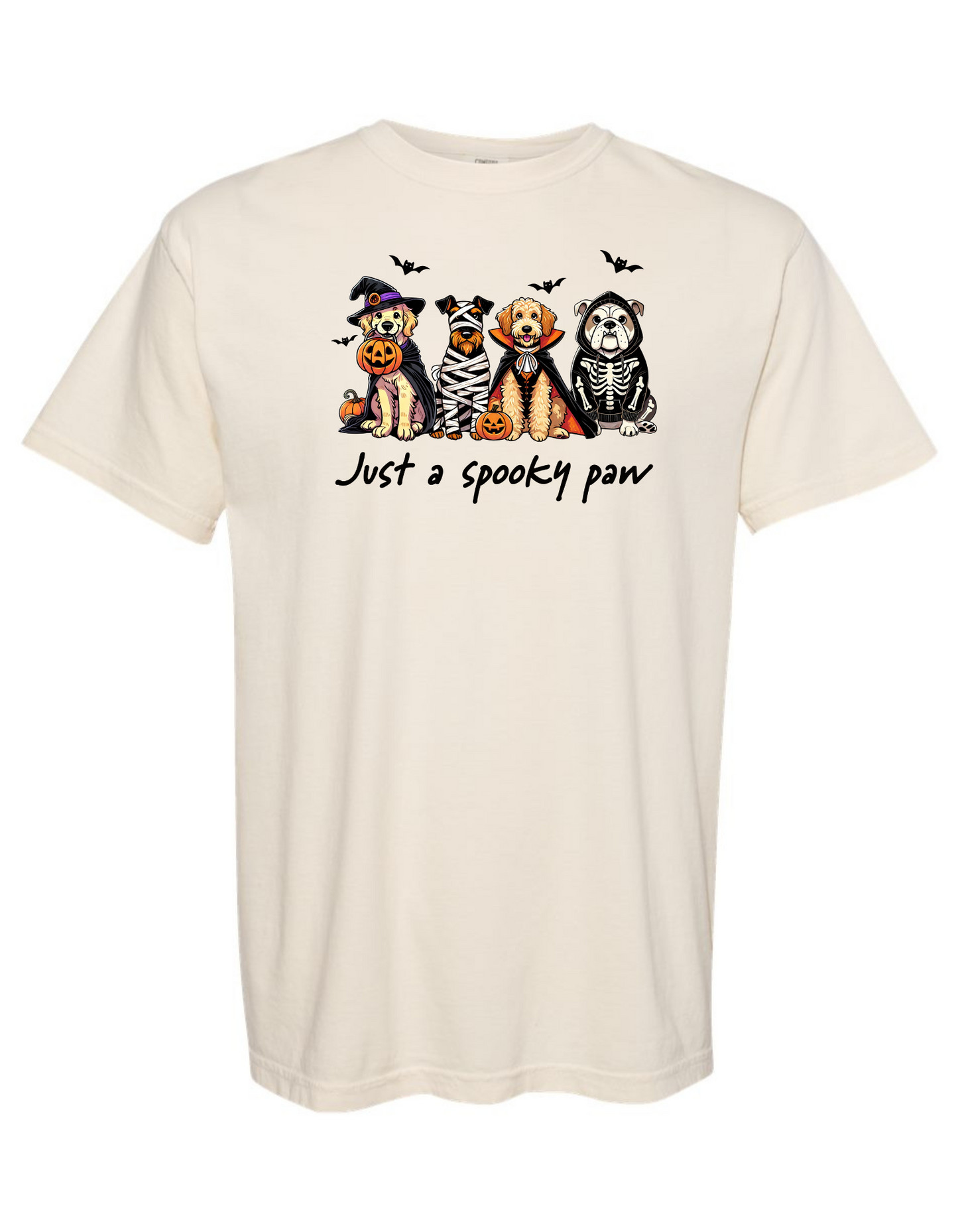 A SPOOKY PAW T-SHIRT SHORT SLEEVE