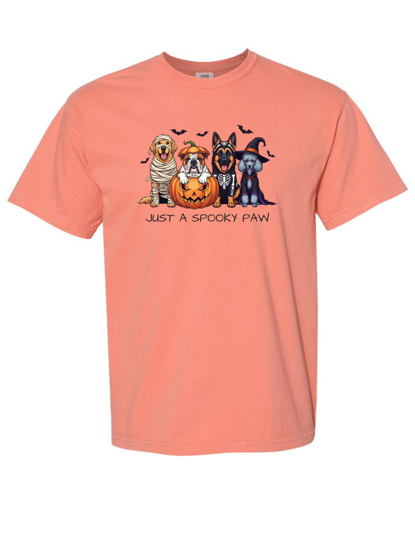 JUST A SPOOKY PAW T-SHIRT SHORT SLEEVE